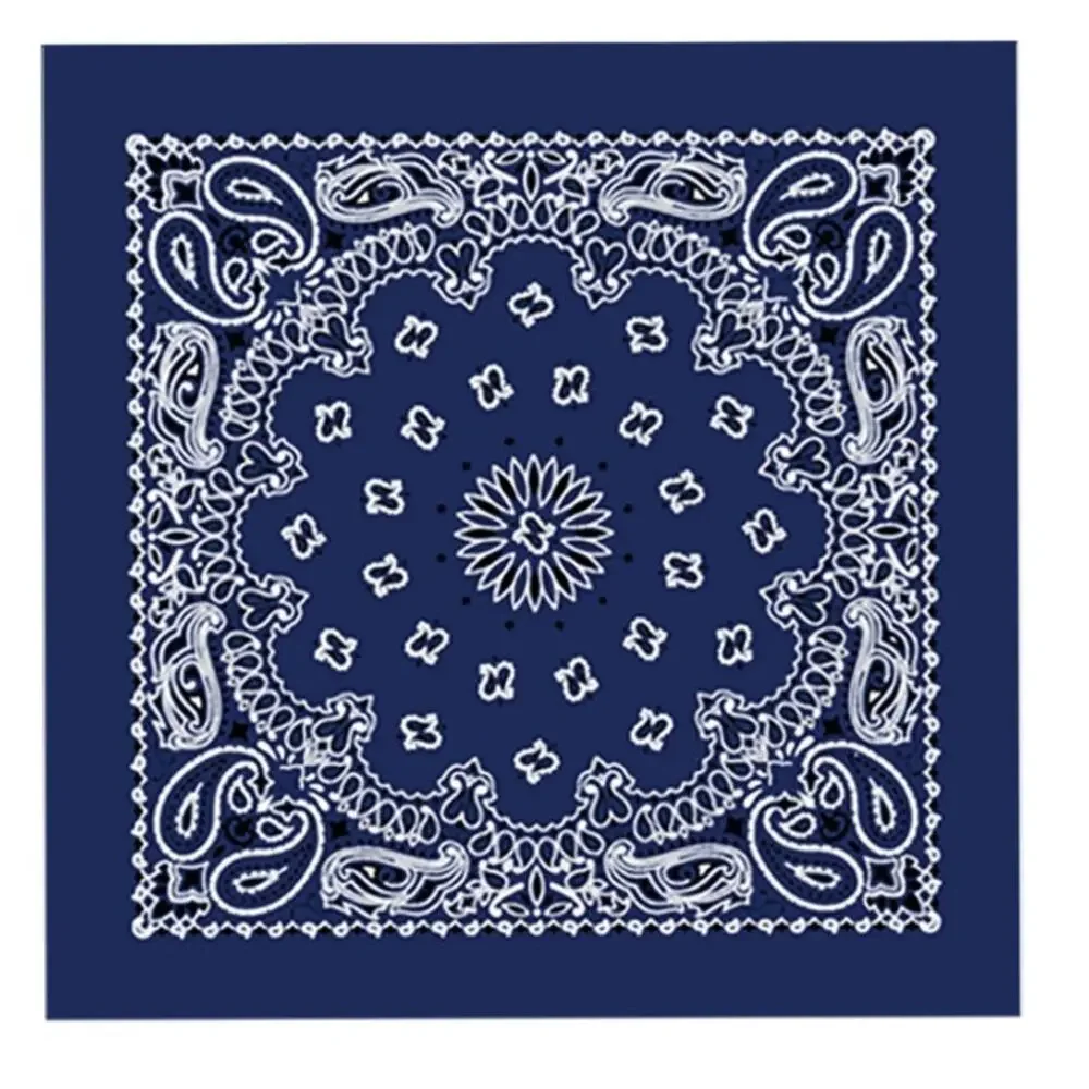 NWT Hot Leathers BAP1008 Classic Navy Paisley Bandana